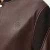Bomber Jacket in Nappa Lambskin