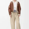 Bomber Jacket in Shearling Bomber Jacket in Shearling