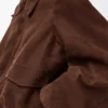 Bomber Jacket in Suede Goatskin Bomber Jacket in Suede Goatskin