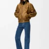 Bomber Jacket in Technical Fabric Bomber Jacket in Technical Fabric