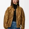 Bomber Jacket in Technical Fabric Bomber Jacket in Technical Fabric