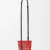 Braid Pocket in Iraca Palm and Calfskin Braid Pocket in Iraca Palm and Calfskin