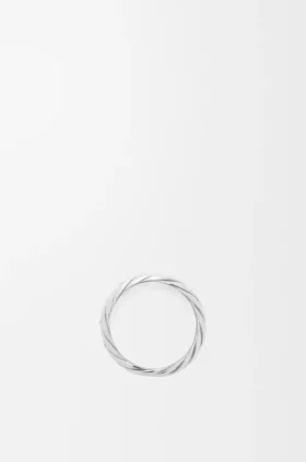 Braided Ring in Sterling Silver