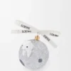 Bunny on the Moon Bauble in Blown Glass Bunny on the Moon Bauble in Blown Glass