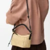 Cala Mini Bag in Classic Calfskin and Raffia