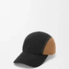 Camp Cap in Canvas and Suede