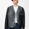 Cardigan in Nappa Lambskin