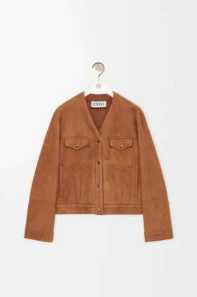 Cardigan in Shearling