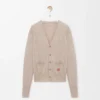 Cardigan in Wool and Cashmere