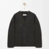 Cardigan in Wool and Silk