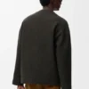Cardigan in Wool and Silk