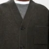 Cardigan in Wool and Silk