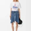 Cargo Skirt in Denim Cargo Skirt in Denim