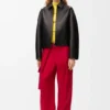 Cargo Trousers in Cotton and Silk