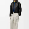 Cargo Trousers in Cotton and Silk Cargo Trousers in Cotton and Silk