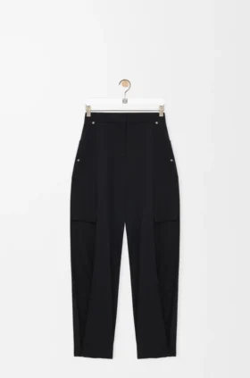 Cargo Trousers in Wool Cargo Trousers in Wool