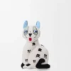 Cat Stuffed Toy in Cotton Velvet
