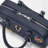 Cats Amazona 23 Cropped Bag in Embroidered Denim