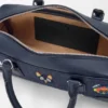 Cats Amazona 23 Cropped Bag in Embroidered Denim