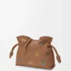 Cats Mini Flamenco Clutch in Nappa Calfskin