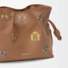Cats Mini Flamenco Clutch in Nappa Calfskin
