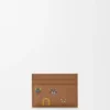 Cats Plain Cardholder in Classic Calfskin