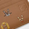 Cats Plain Cardholder in Classic Calfskin