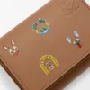 Cats Trifold Wallet in Classic Calfskin