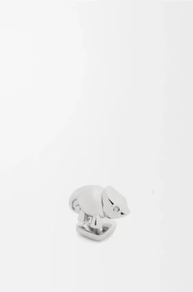 Chameleon Pin in Brass