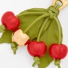 Cherry Charm in Classic Calfskin