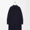 Coat in Wool and Cashmere