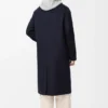 Coat in Wool and Cashmere