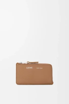 Coin Cardholder in Smooth and Grained Calfskin