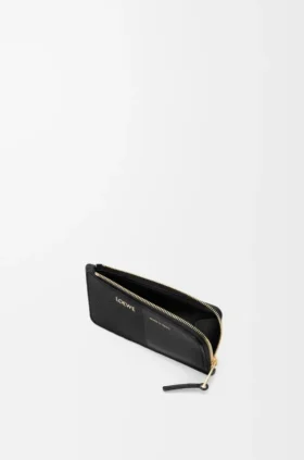 Coin Cardholder in Smooth and Grained Calfskin