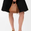 Compact Hammock Bag in Classic Calfskin