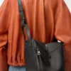 Compact Hammock Bag in Classic Calfskin