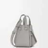 Compact Hammock Bag in Soft Grained Calfskin