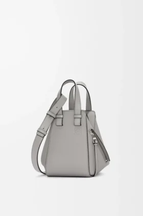 Compact Hammock Bag in Soft Grained Calfskin