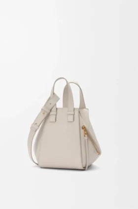 Compact Hammock Bag in Soft Grained Calfskin