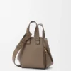 Compact Hammock Bag in Soft Grained Calfskin