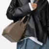 Compact Hammock Bag in Soft Grained Calfskin
