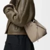 Compact Hammock Bag in Soft Grained Calfskin