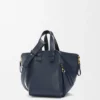 Compact Hammock Bag in Soft Grained Calfskin