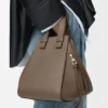 Compact Hammock Bag in Soft Grained Calfskin