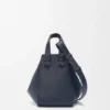 Compact Hammock Bag in Soft Grained Calfskin