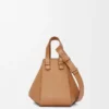 Compact Hammock Bag in Soft Grained Calfskin