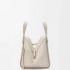 Compact Hammock Bag in Soft Grained Calfskin