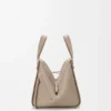 Compact Hammock Bag in Soft Grained Calfskin