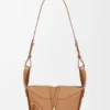 Compact Hammock Bag in Soft Grained Calfskin