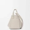 Compact Hammock Bag in Soft Grained Calfskin
